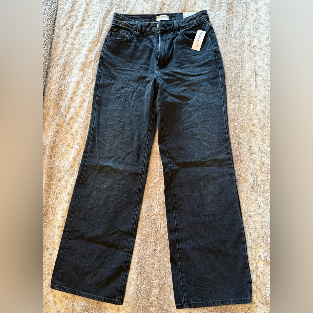 PacSun Dark Gray High Rise Jeans